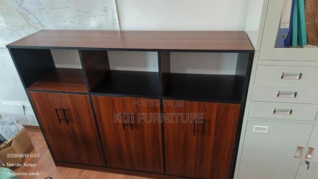 Executive 6 Doors Office Storage Credenza - thumbnail 13