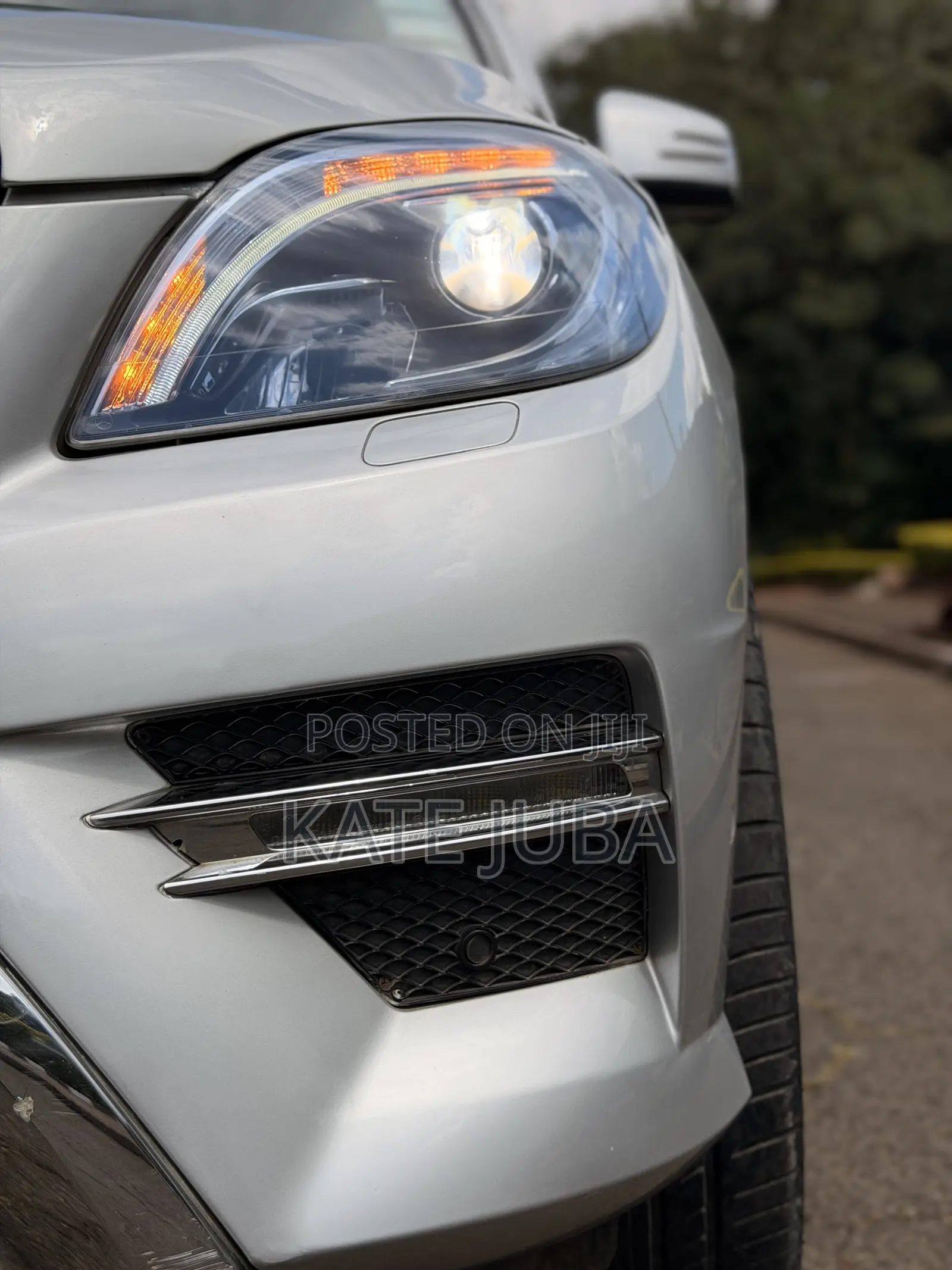 Mercedes-Benz M Class 2014 Silver