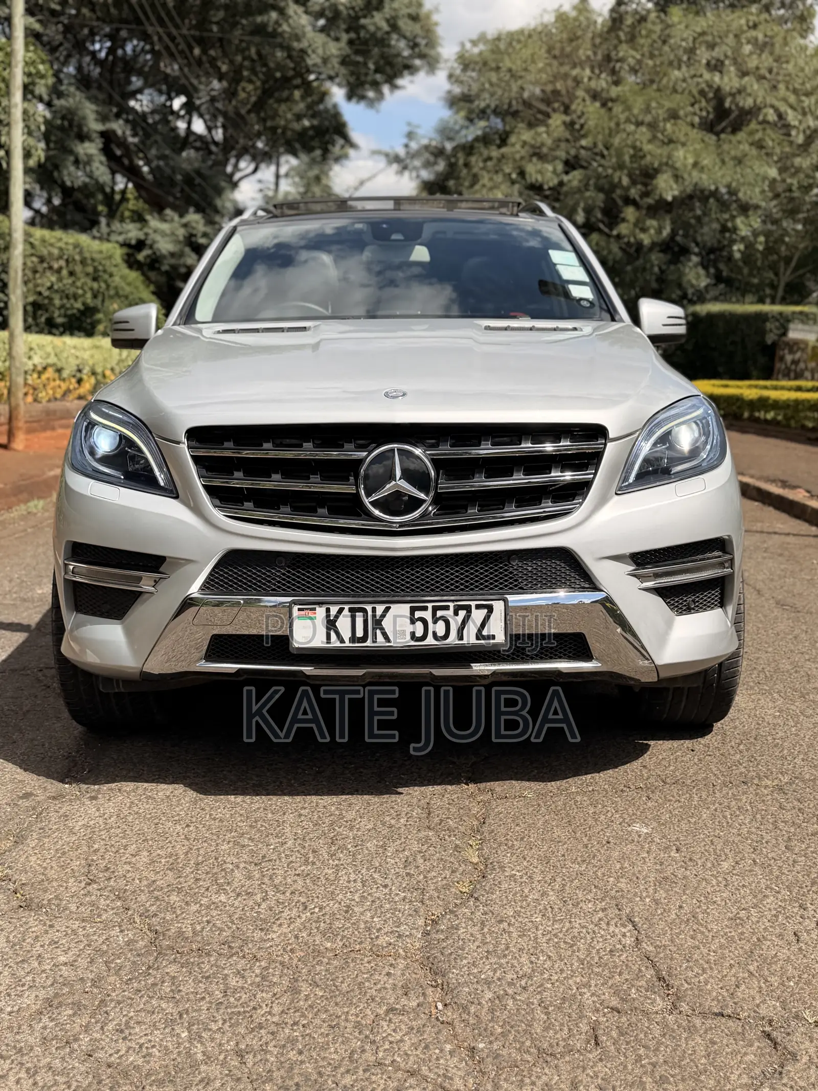Mercedes-Benz M Class 2014 Silver