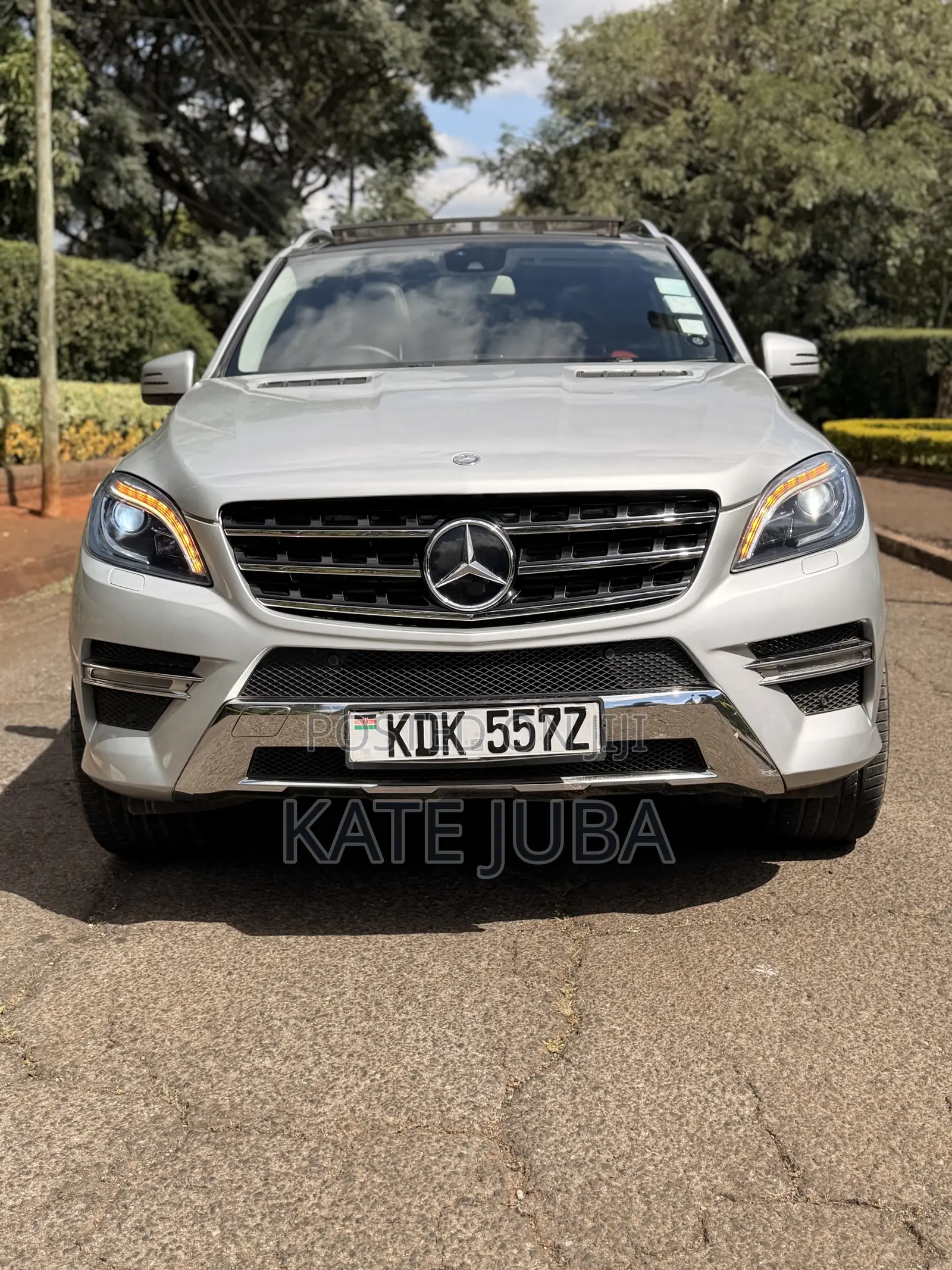 Mercedes-Benz M Class 2014 Silver