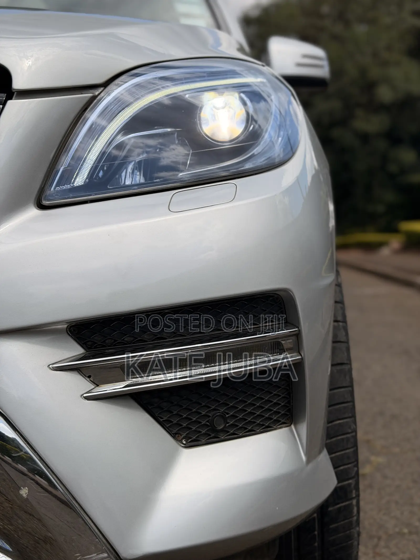 Mercedes-Benz M Class 2014 Silver