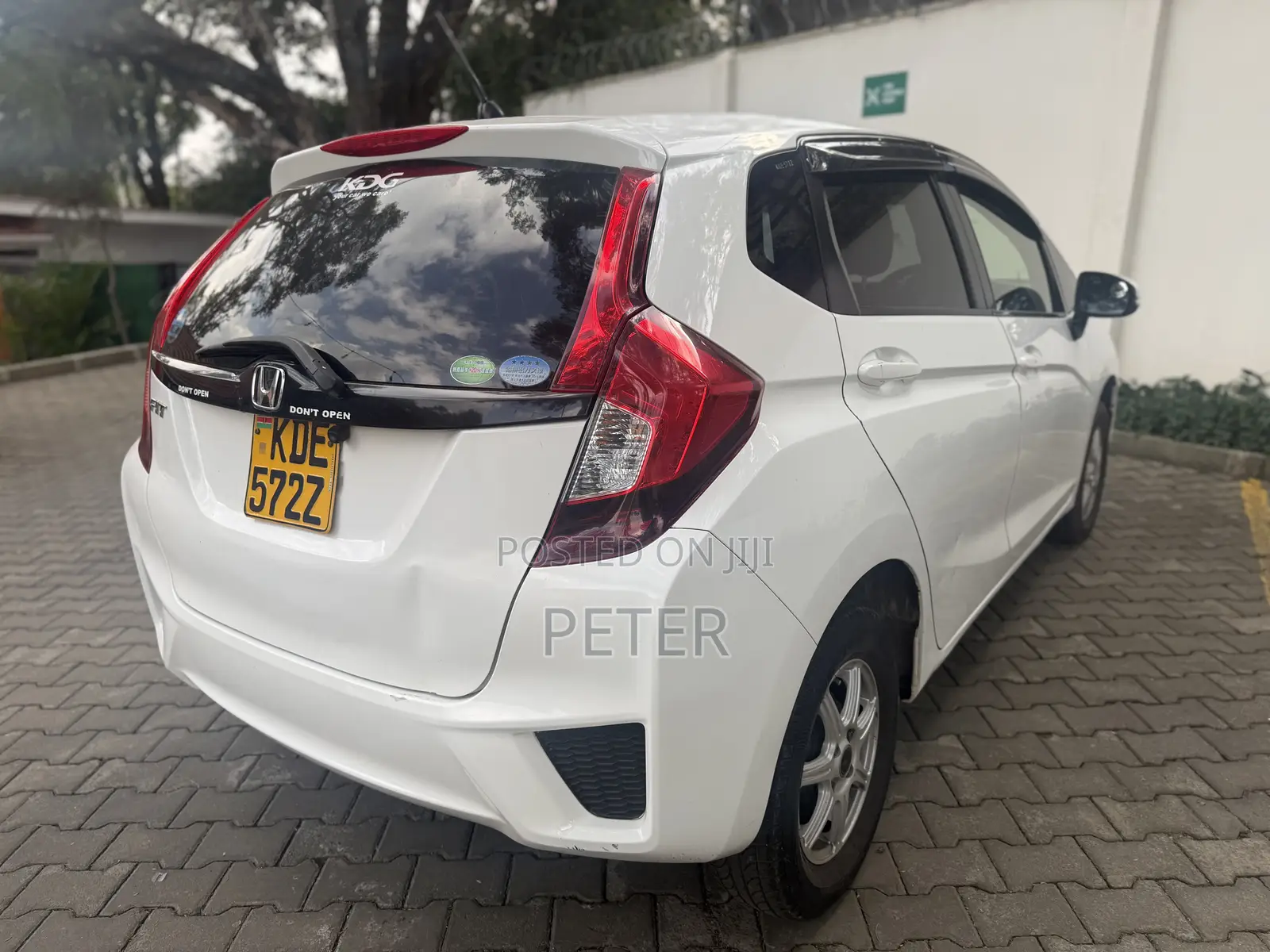 Honda Fit 2014 White