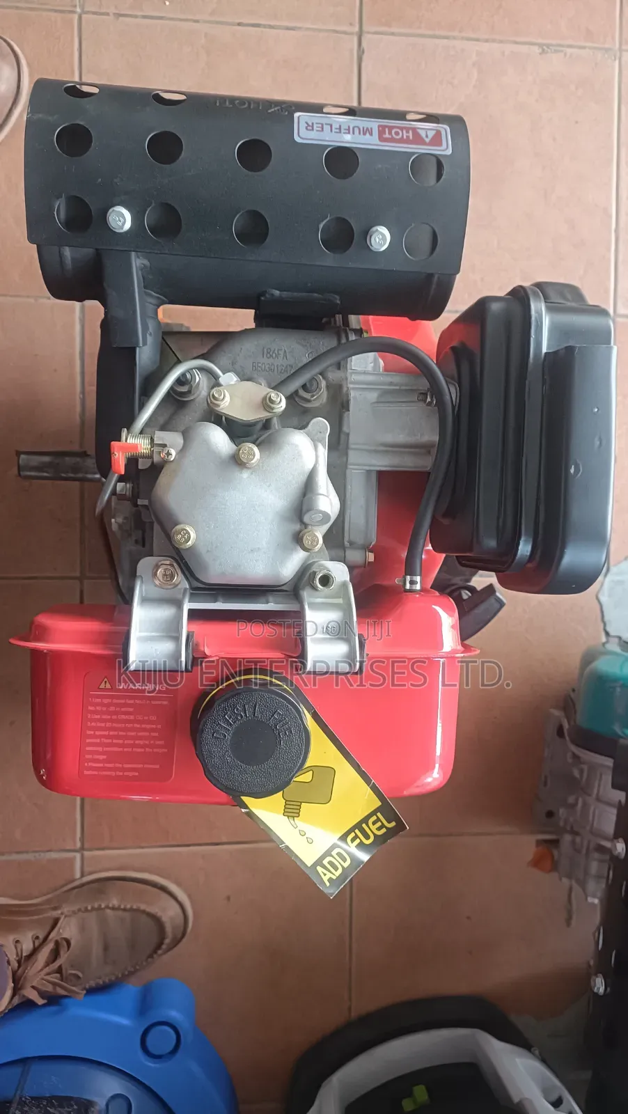 Primo Italy 10hp Diesel Engine Hl186fa – Air Cooled Industrial Engine