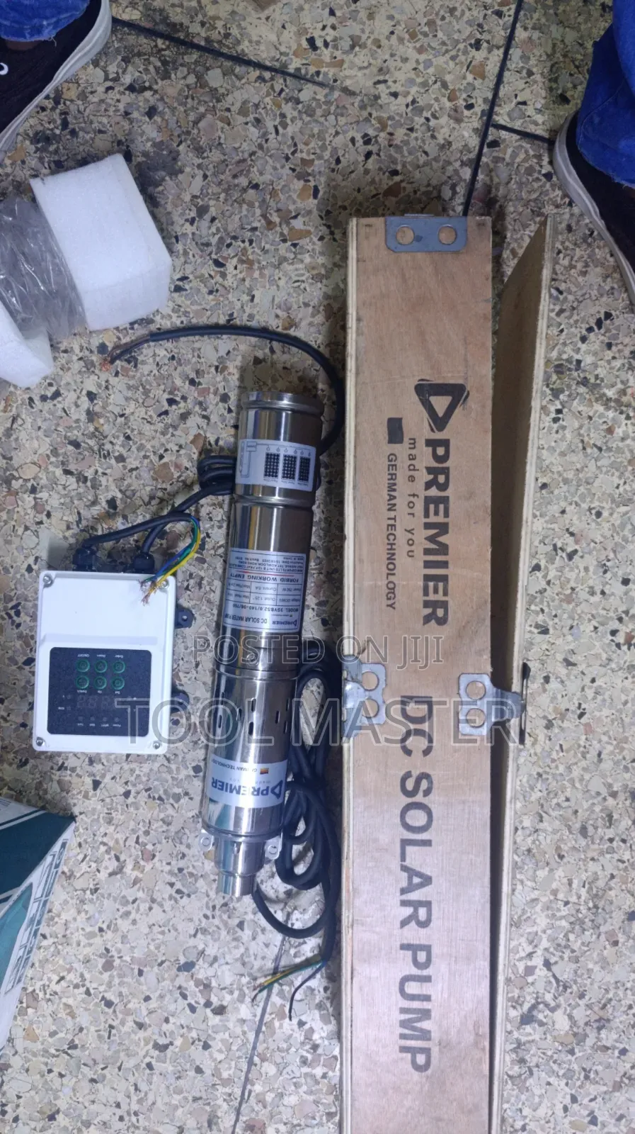 96v Premier Solar Water/140m Head Solar Water Pump 750wattts