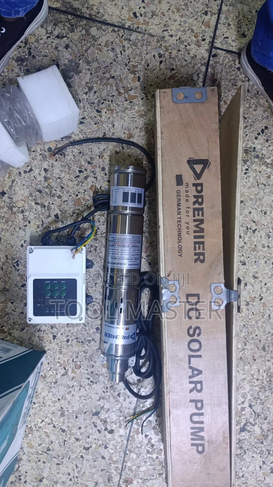 96v Premier Solar Water/140m Head Solar Water Pump 750wattts