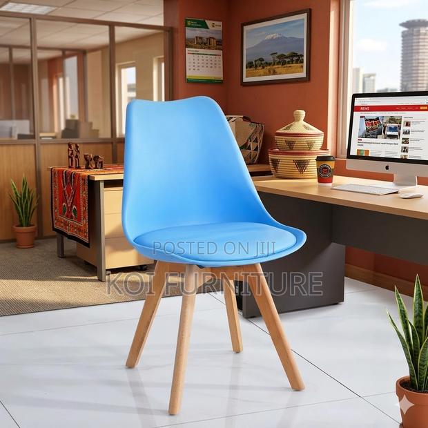 Dining Chairs; Modern Home Padded Dining Chairs - thumbnail 4