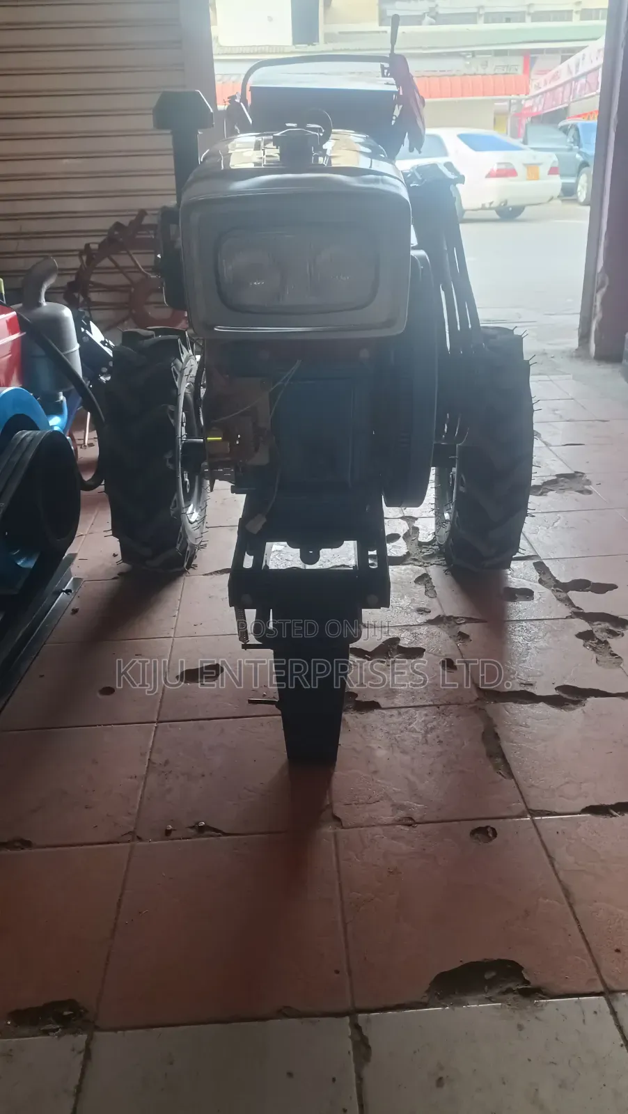 16hp Diesel Walking Tractor With Plough – Heavy Duty Power Tiller