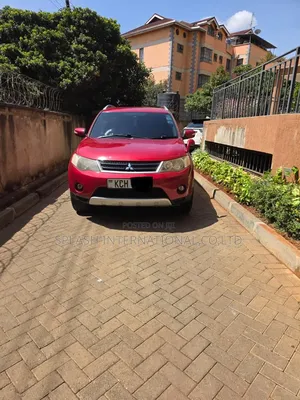 Mitsubishi Outlander 2009 Red