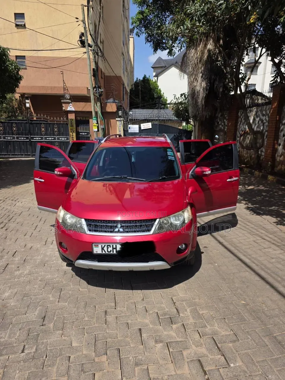 Mitsubishi Outlander 2009 Red