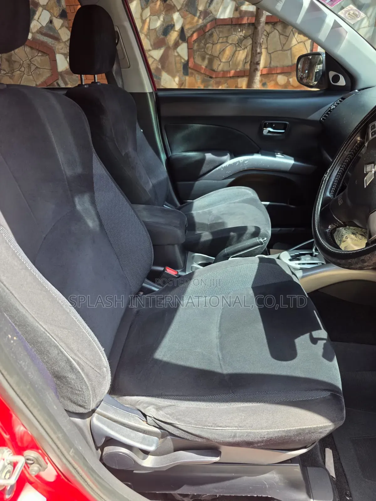 Mitsubishi Outlander 2009 Red