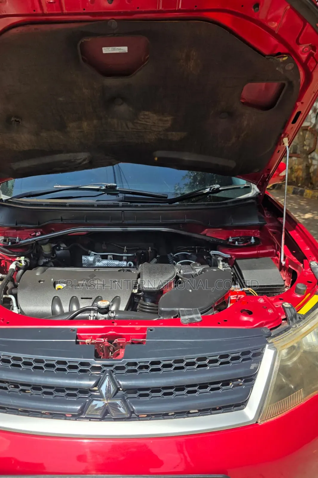 Mitsubishi Outlander 2009 Red