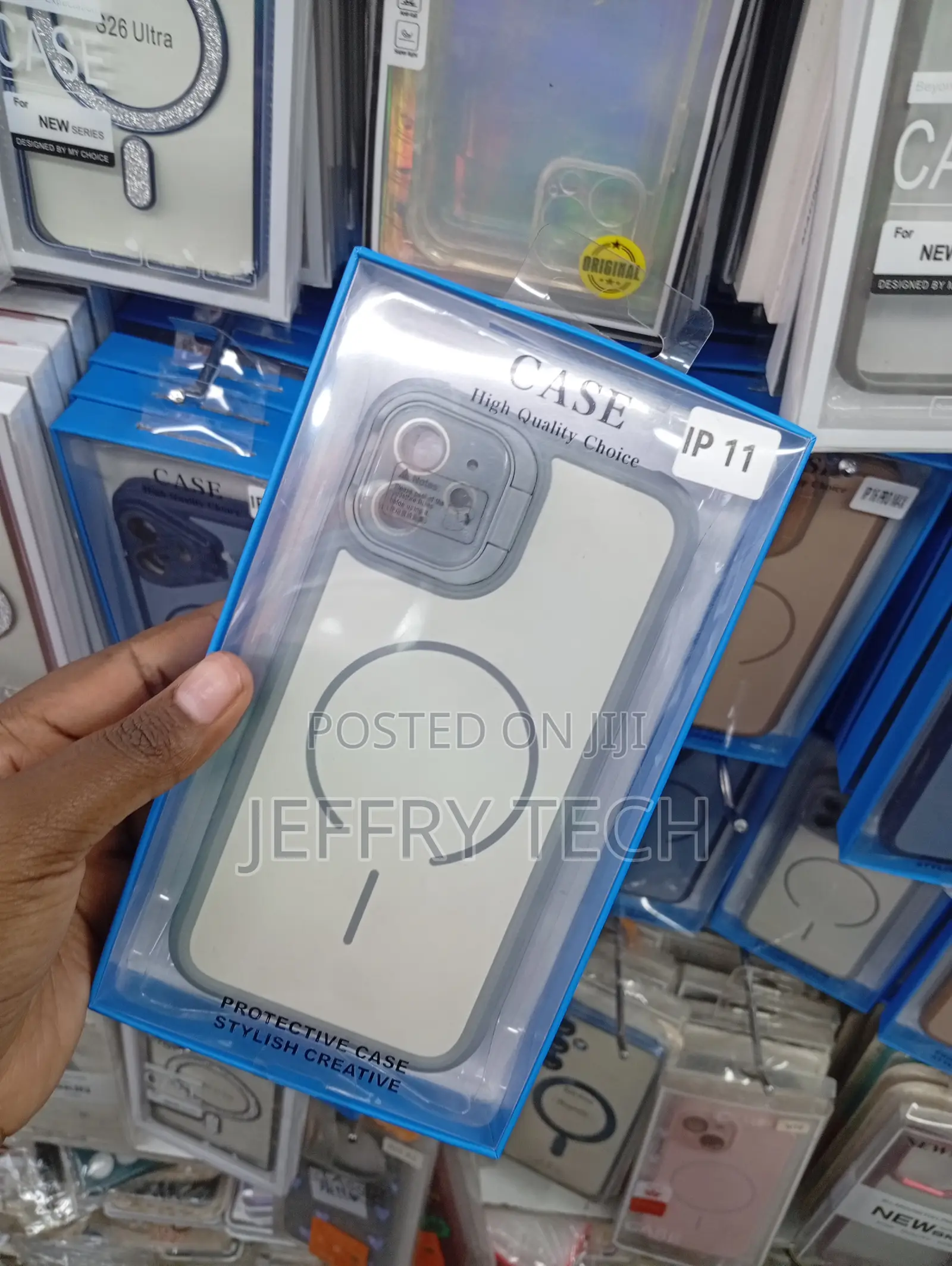 iPhone 11,Flexible Gray Shock-Absorbing Cover