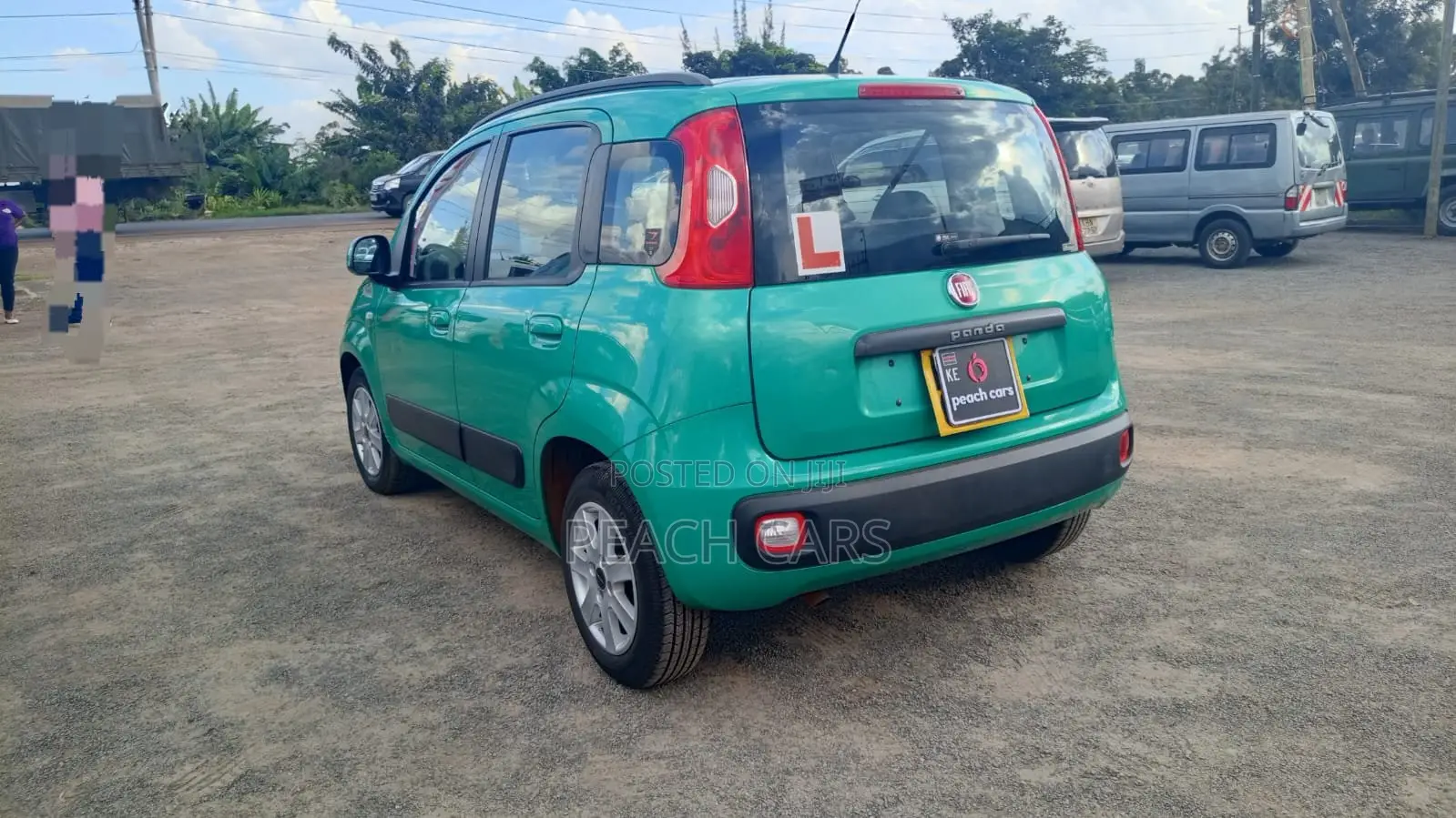 Fiat Panda 2015 Green