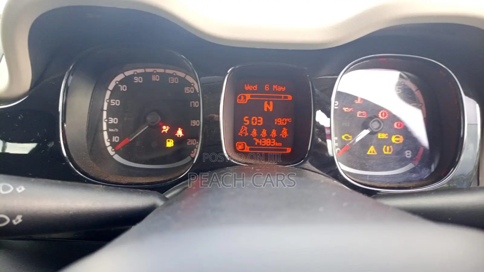 Fiat Panda 2015 Green