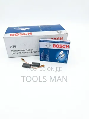 Genuine Bosch A86 Carbon Brushes - 2 Piece Set.