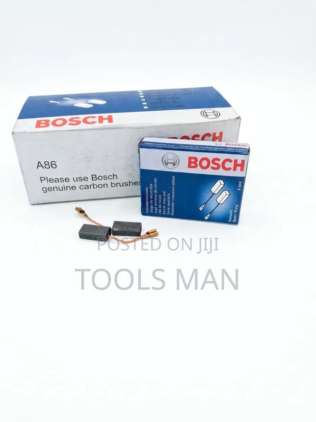 Genuine Bosch A86 Carbon Brushes - 2 Piece Set. - main view