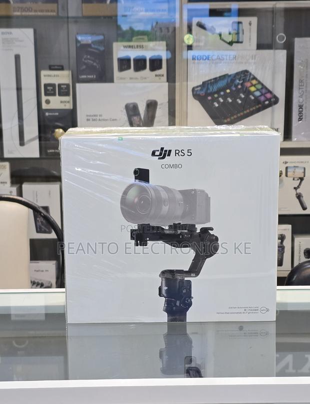 Dji Rs 5 Gimbal Combo Kit With Ai Tracking Module Briefcase Handle
