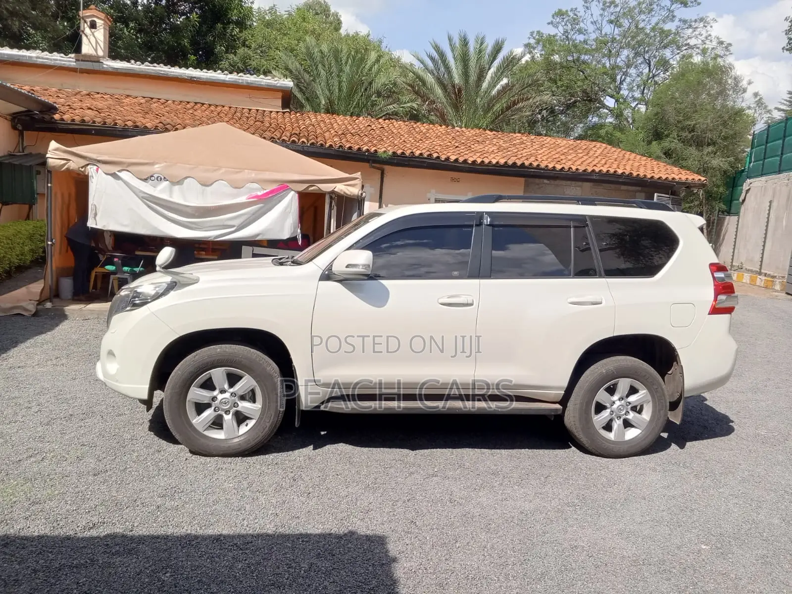 Toyota Land Cruiser Prado 2015 White