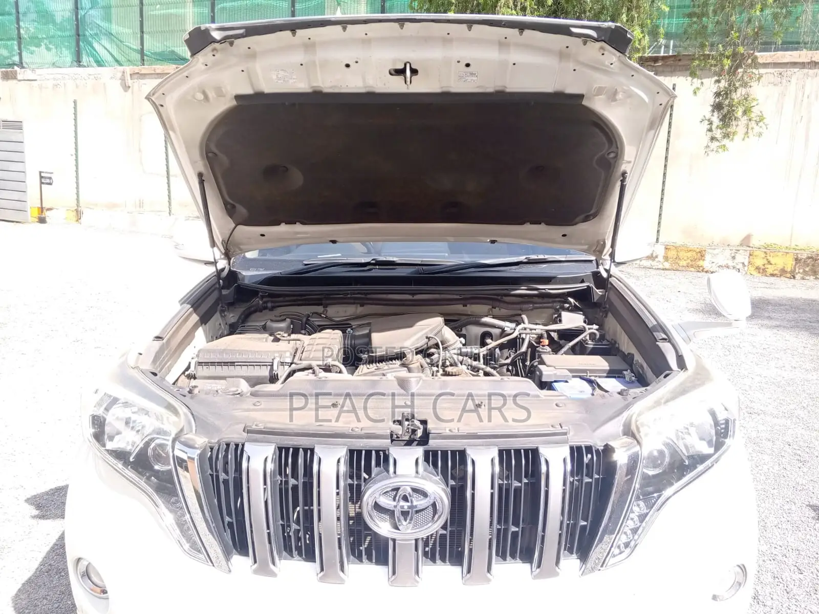 Toyota Land Cruiser Prado 2015 White