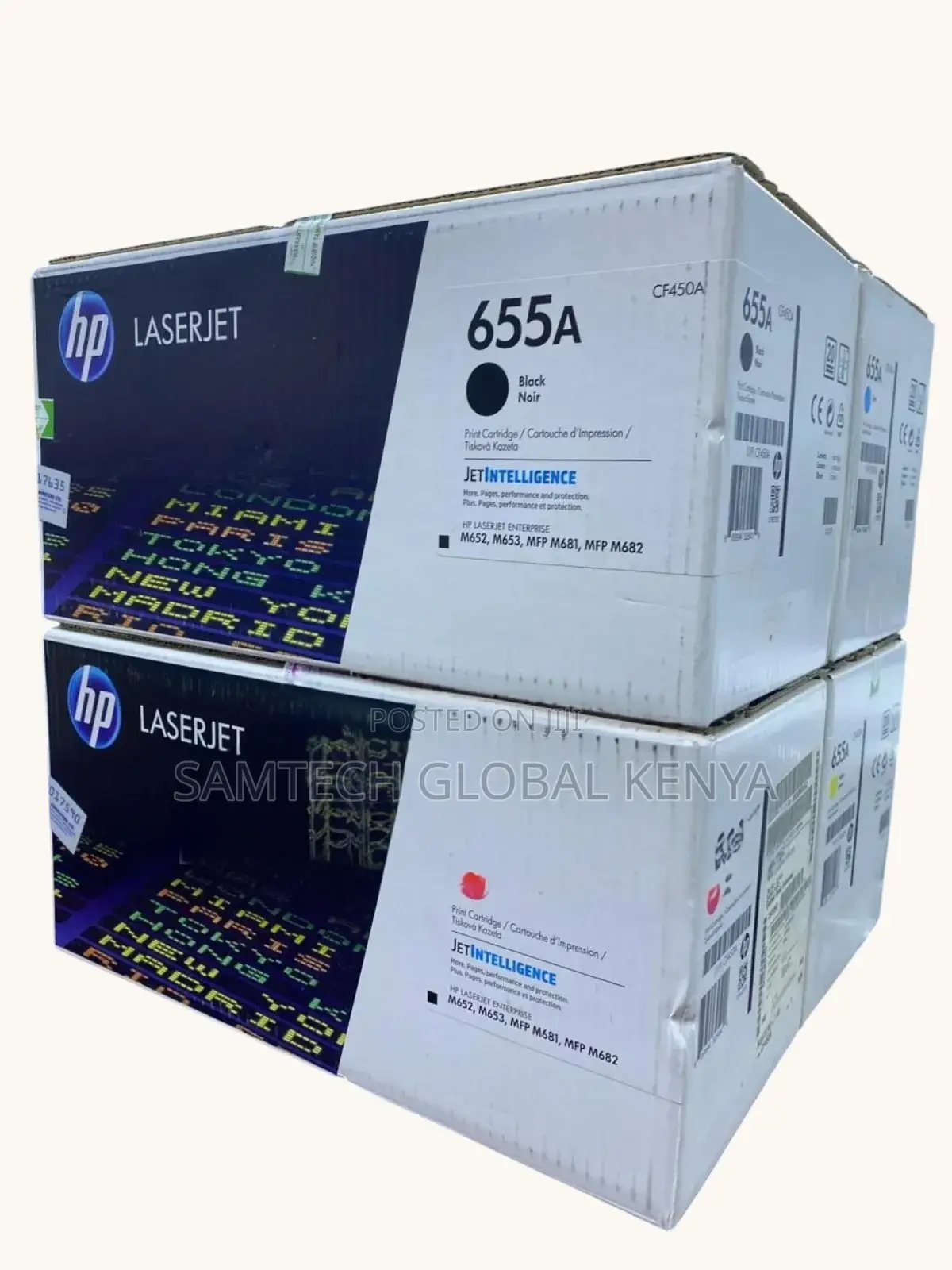 Hp Color Laserjet Enterprise M681f Toner Hp 655a Yield Above