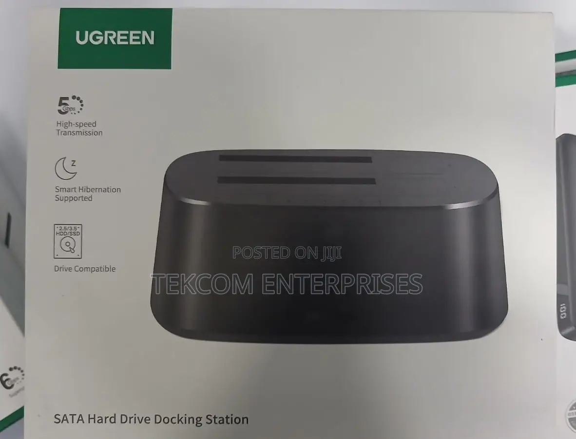 Ugreen Usb 3.0 to Sata Dual-Bay Hard Drive Docking Station