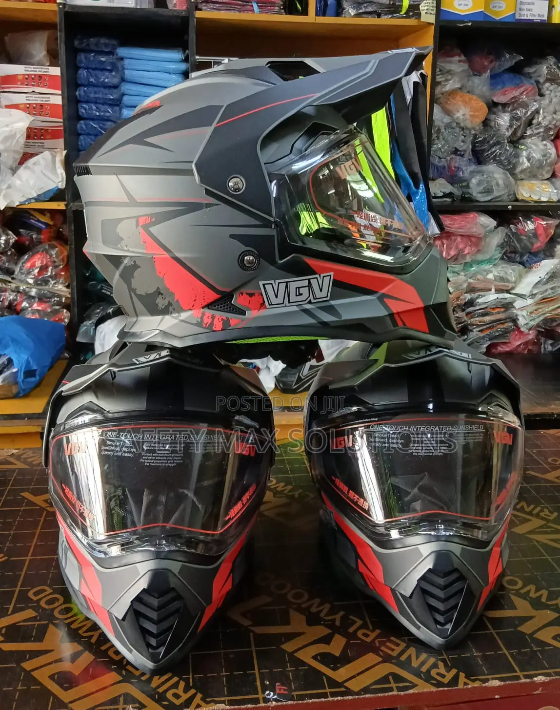 Offroad Helmets Vgv /Double Visor