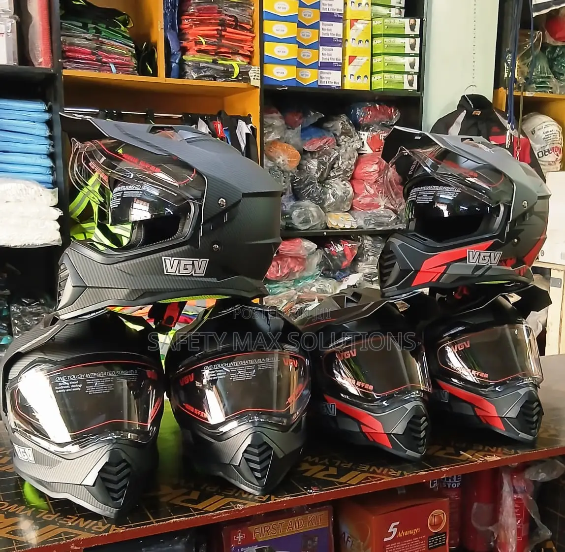 Offroad Helmets Vgv /Double Visor