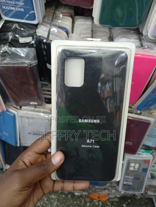 Samsung Galaxy A71 Microfiber Interior Lining Case