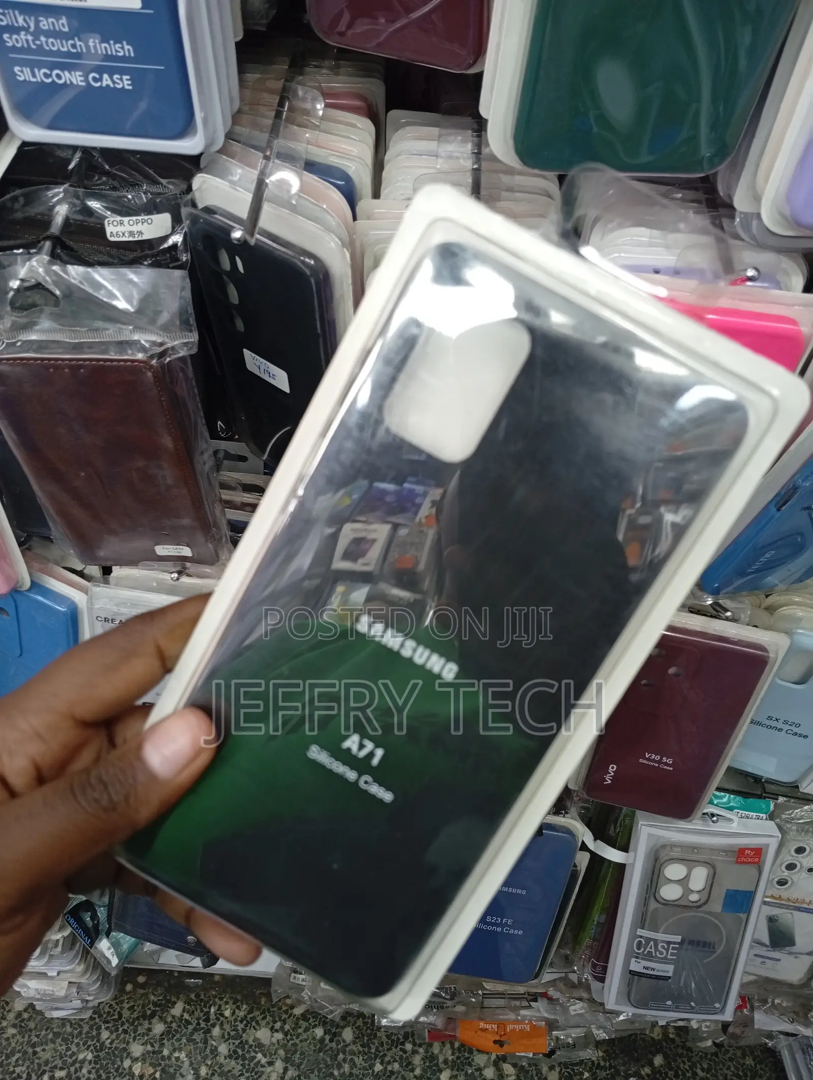 Samsung Galaxy A71 Microfiber Interior Lining Case