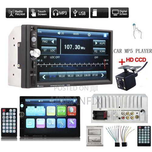7 Inch Mp5 Touch Screen Bluetooth Car Radio With Free Reverse Camera