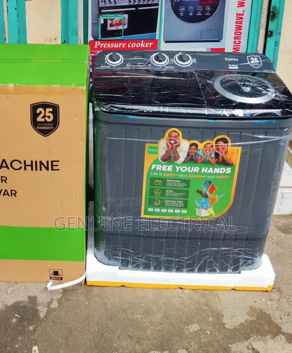 10kg Synix Washing Machine Twin Tub Wsy10