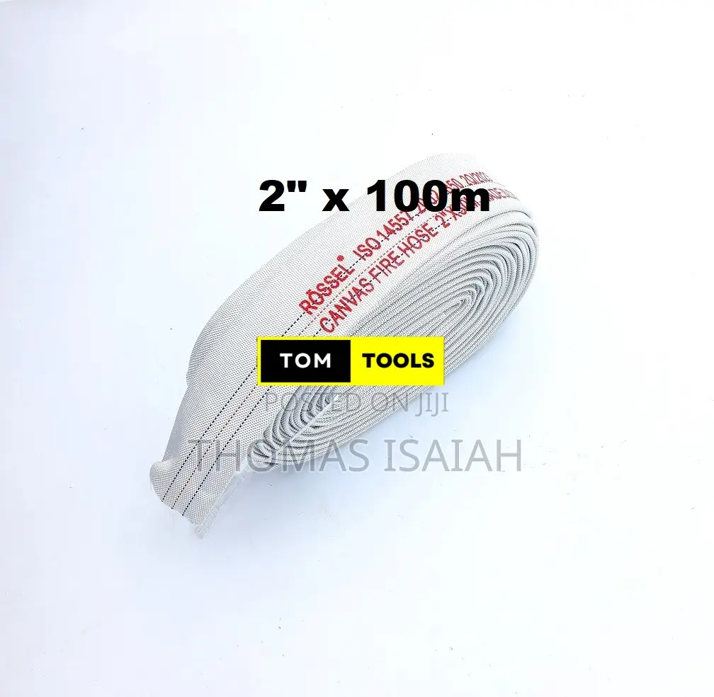 2 Inch X 100m Ldpe Canvas Delivery Fire Hose