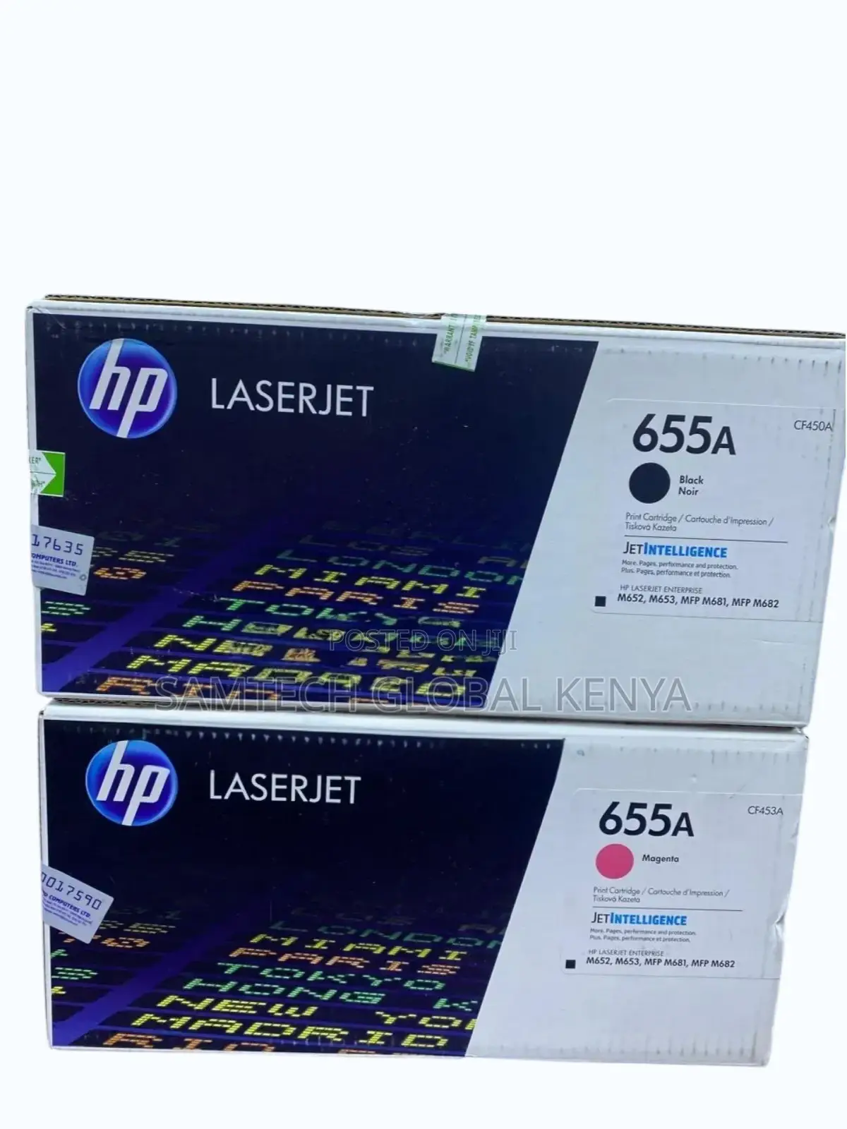 Hp Laserjet Enterprise Flow MFP M682z Toner Hp 655a Yield Above