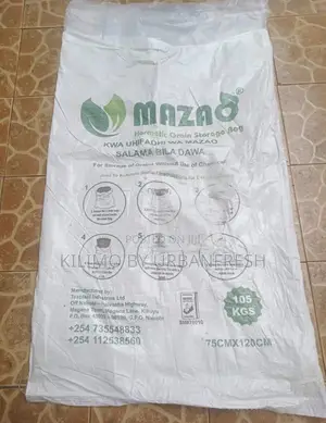 2 Lined Hermatic Bags 105 Capacity.