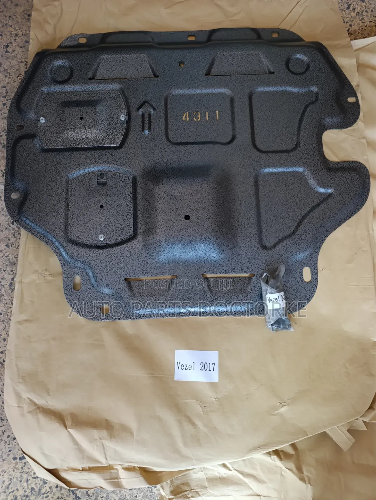 Honda Vezel 2017 Powder Coated Skid Plate