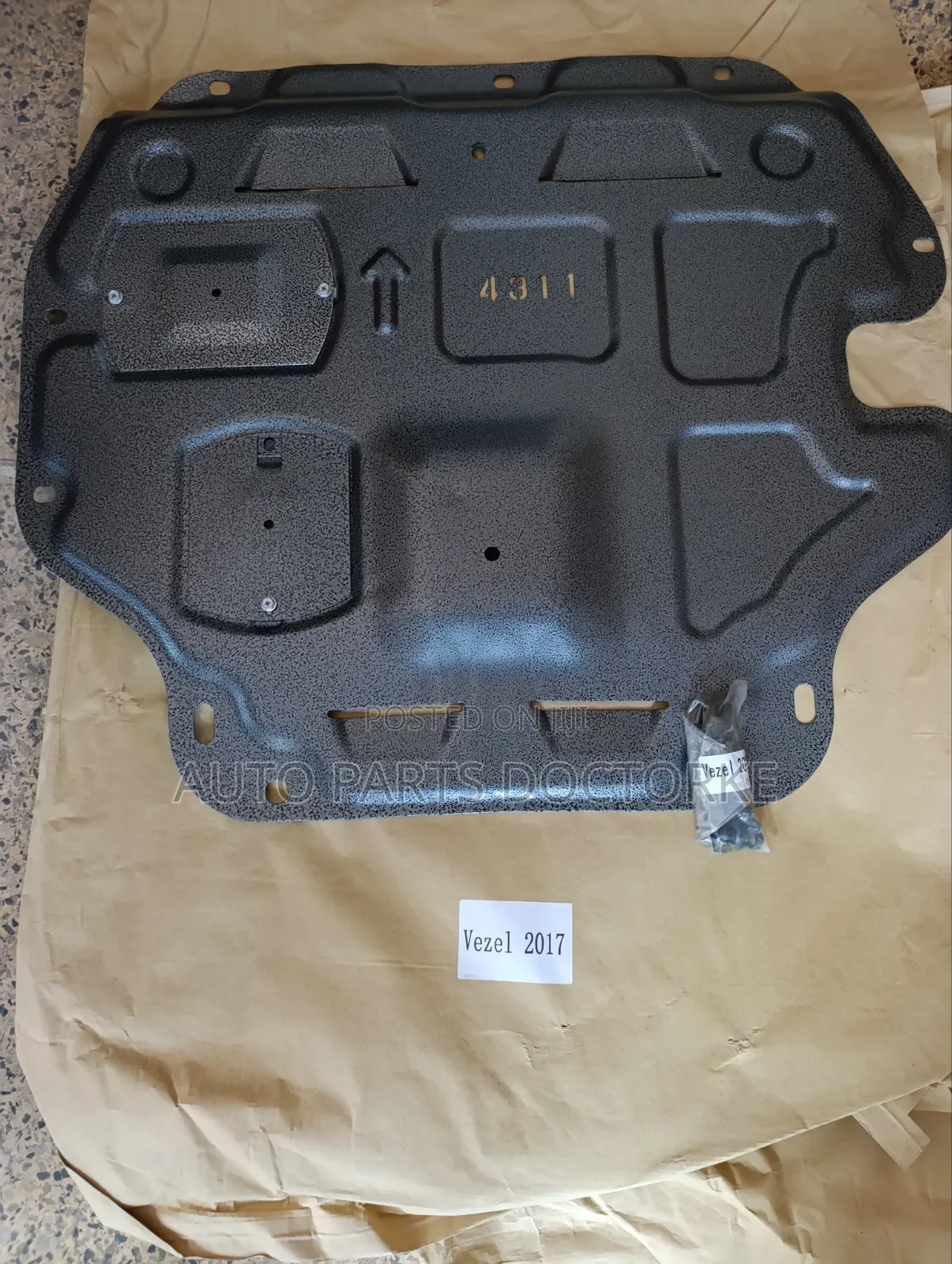 Honda Vezel 2017 Powder Coated Skid Plate