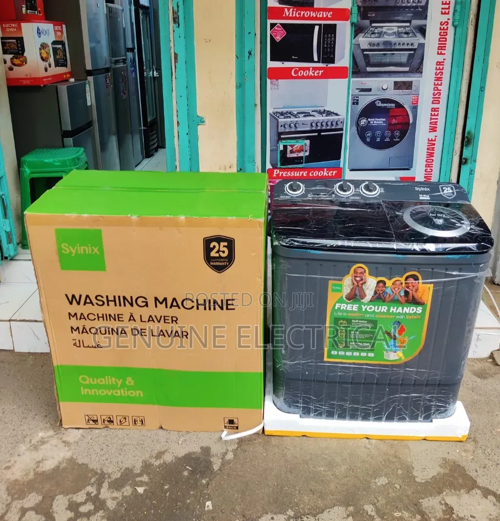 10kg Synix Washing Machine Twin Tub Semi Automatic Wsy10
