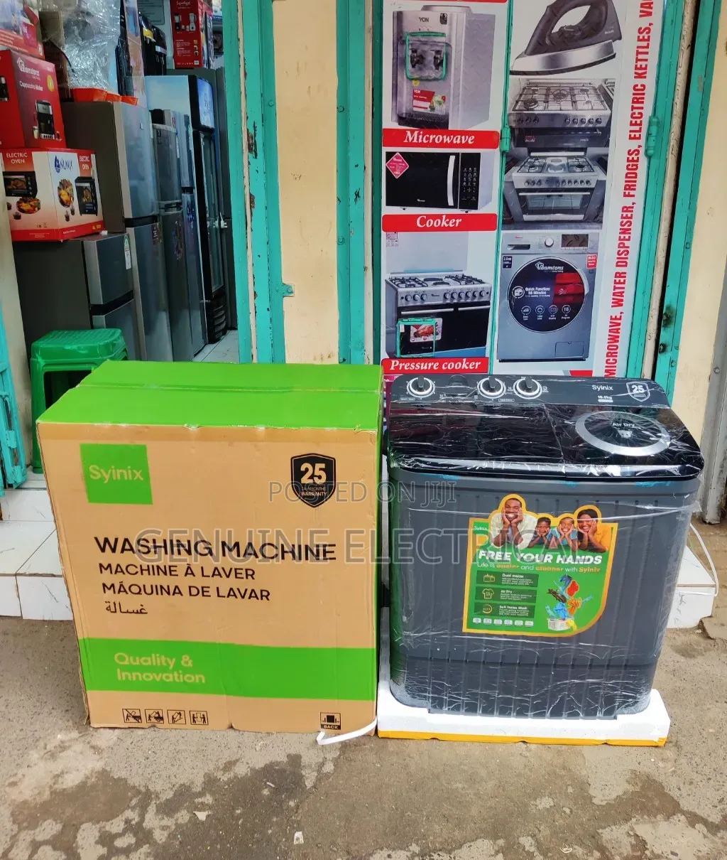 10kg Synix Washing Machine Twin Tub Semi Auto 