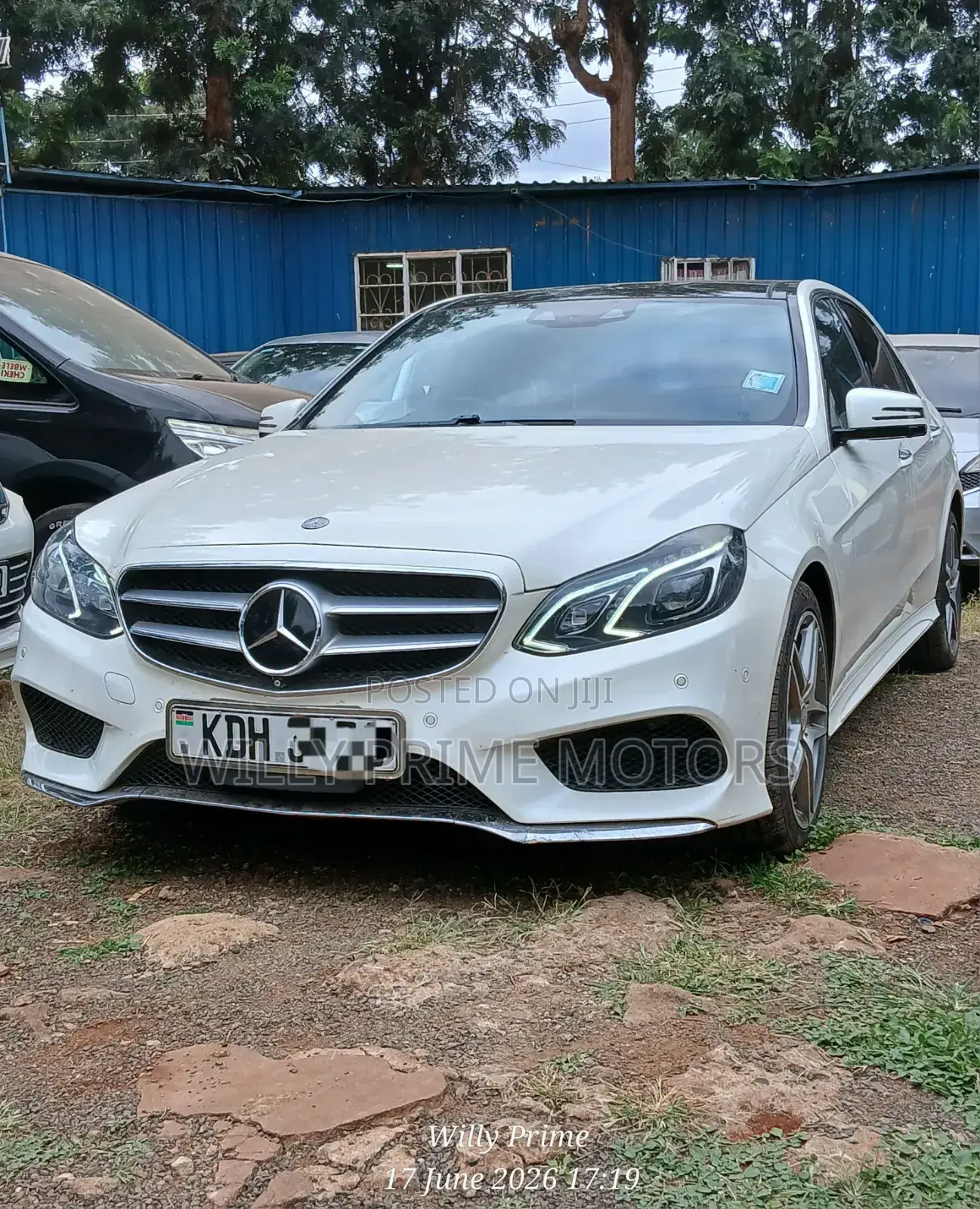 Mercedes-Benz E300 2015 White