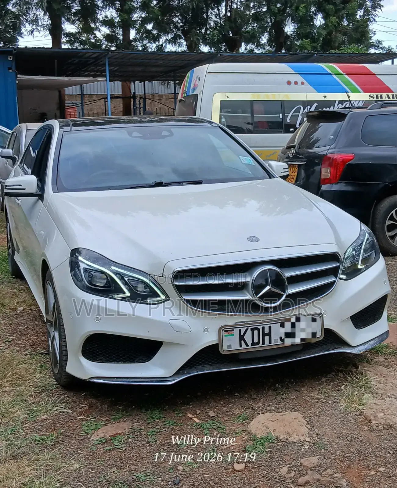 Mercedes-Benz E300 2015 White
