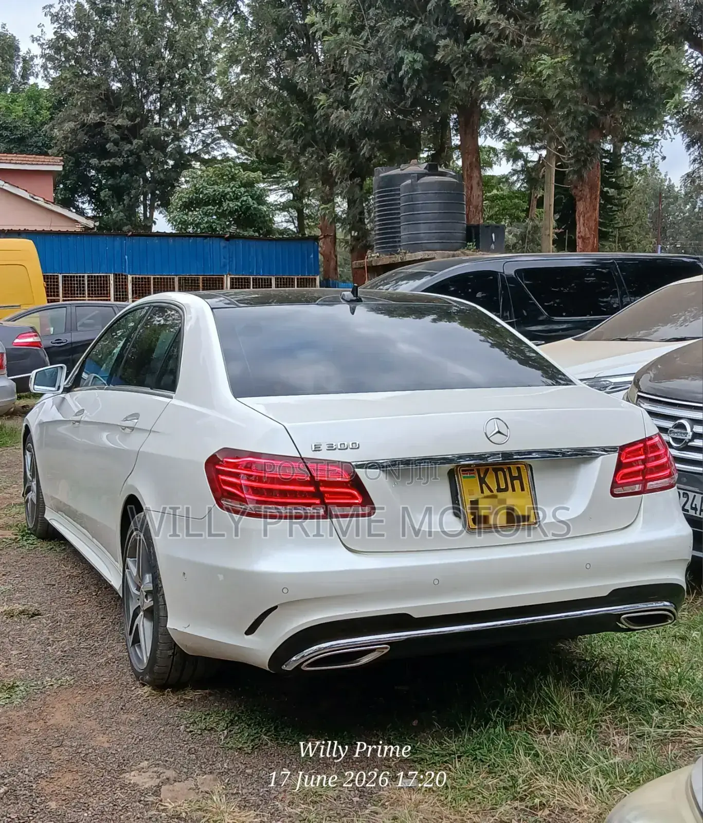 Mercedes-Benz E300 2015 White