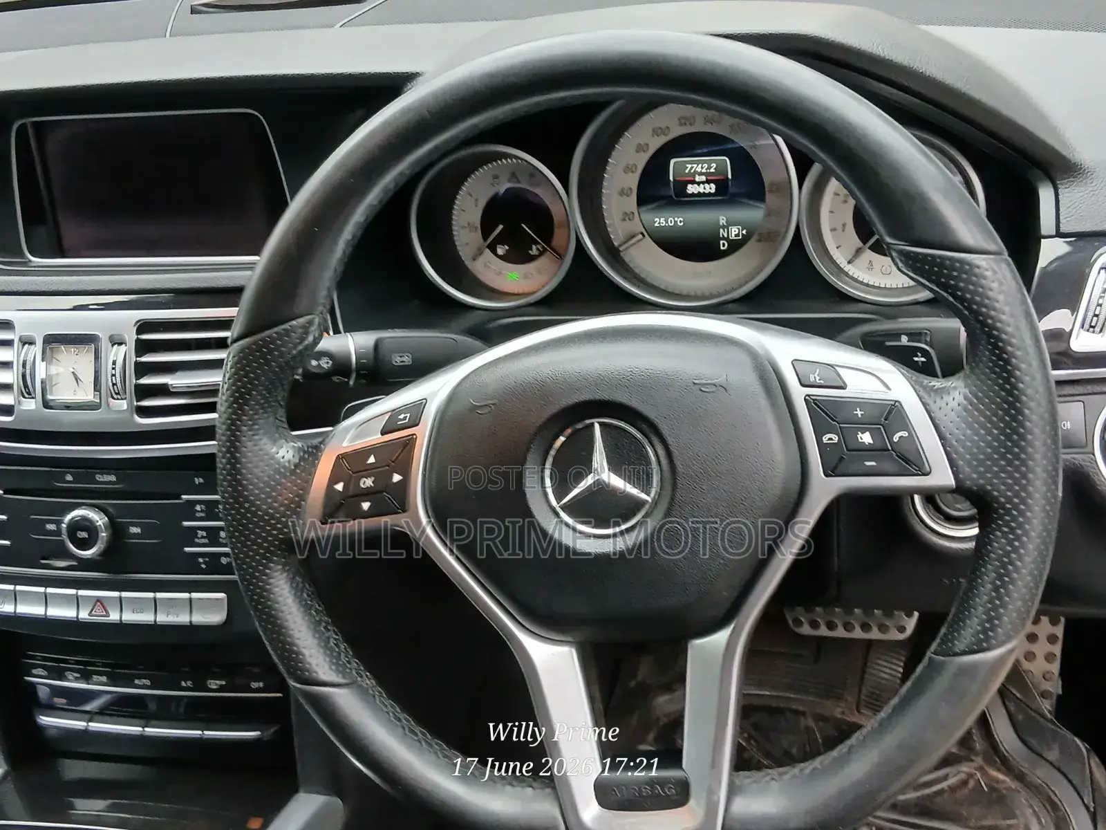 Mercedes-Benz E300 2015 White