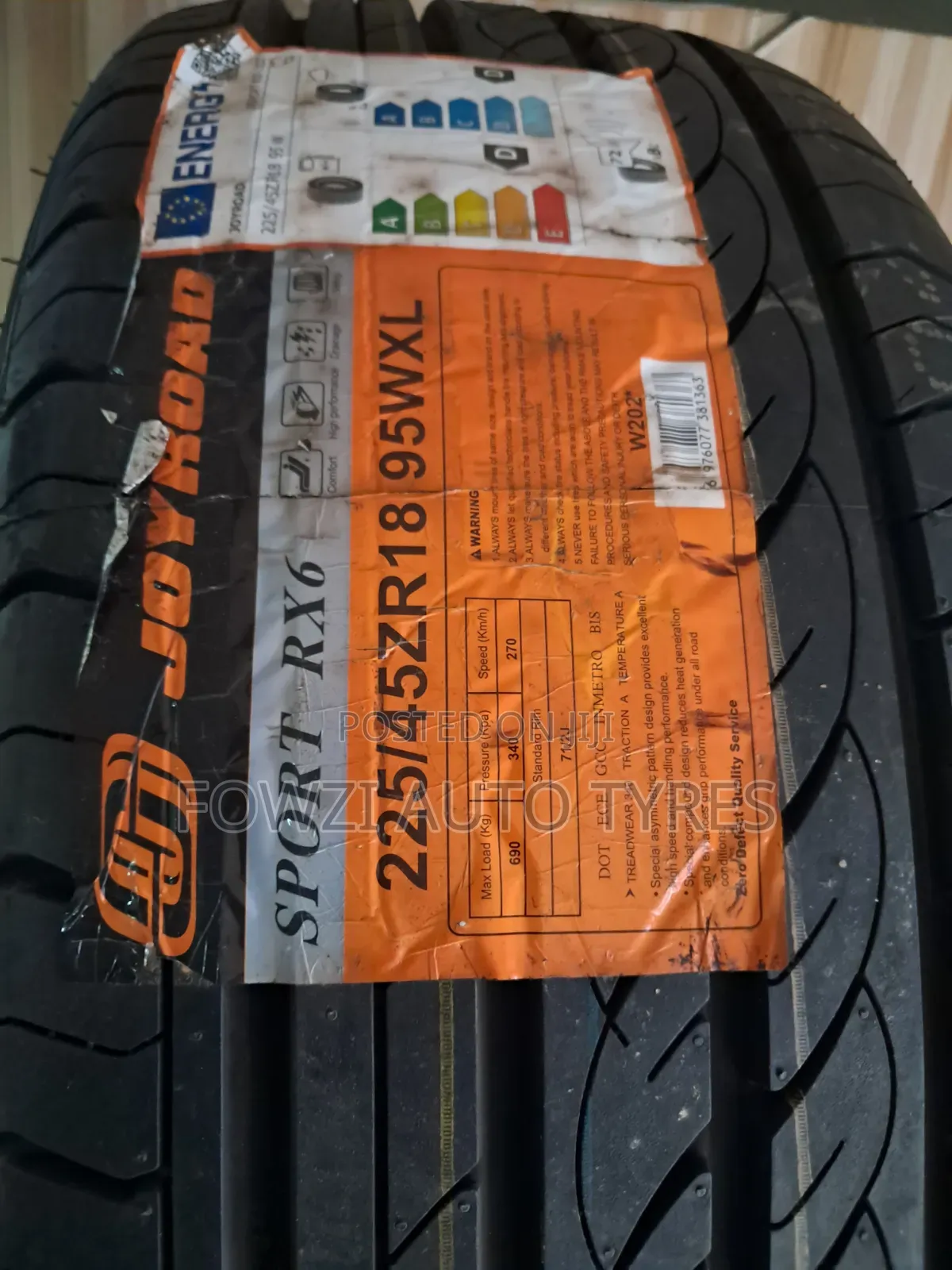 225/45r18 Joyroad