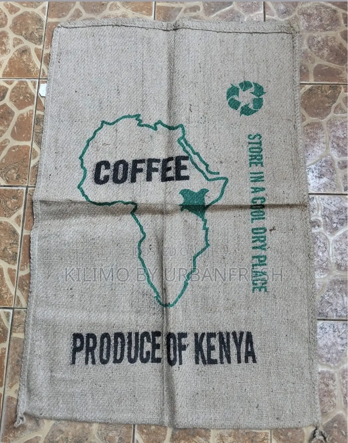Coffee Branded Jute ( Sisal ) Sacks.