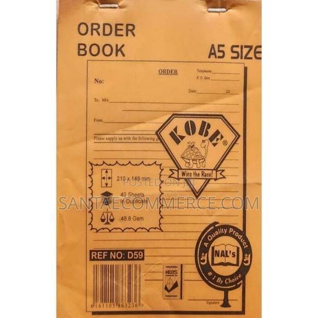 A5 Size Order Book