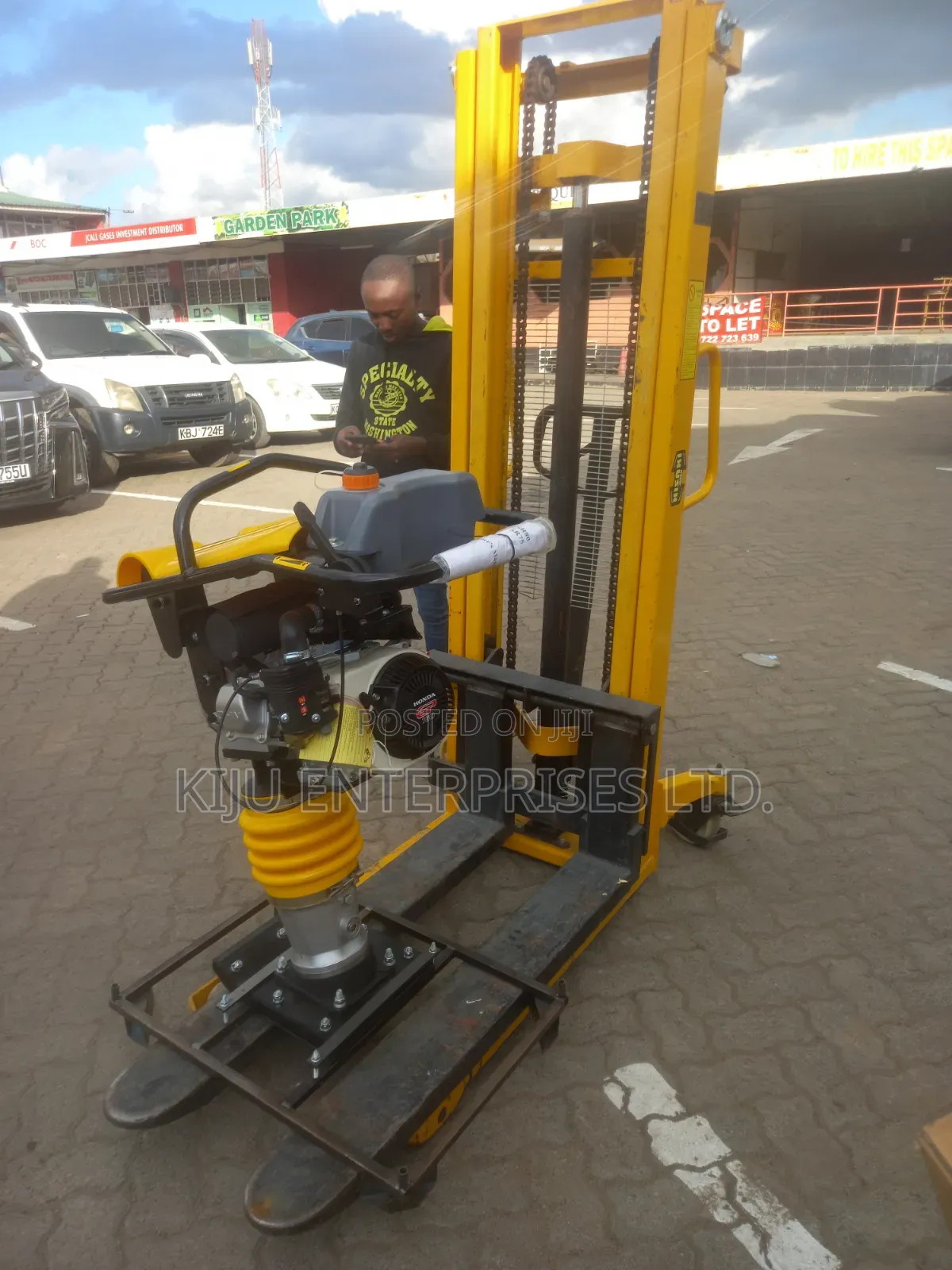 Aico Acd80h Tamping Rammer (Jumping Jack Compactor) – Petrol Engine