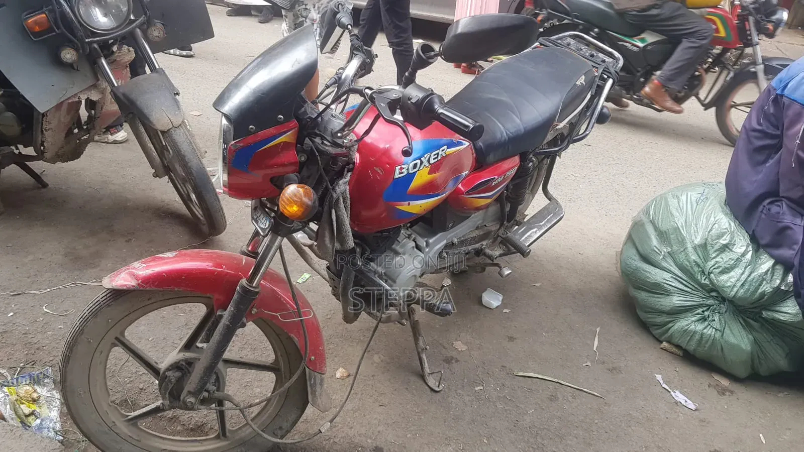 Bajaj Boxer 2021 Red