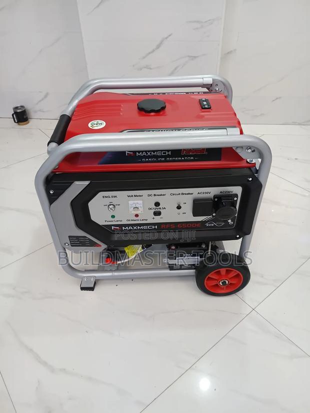 5.5kw 7kva Portable Petrol Maxmech Generator With a Keystart