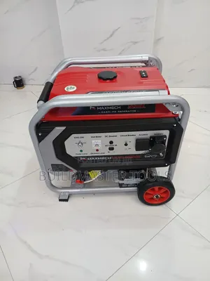 5.5kw 7kva Portable Petrol Maxmech Generator With a Keystart