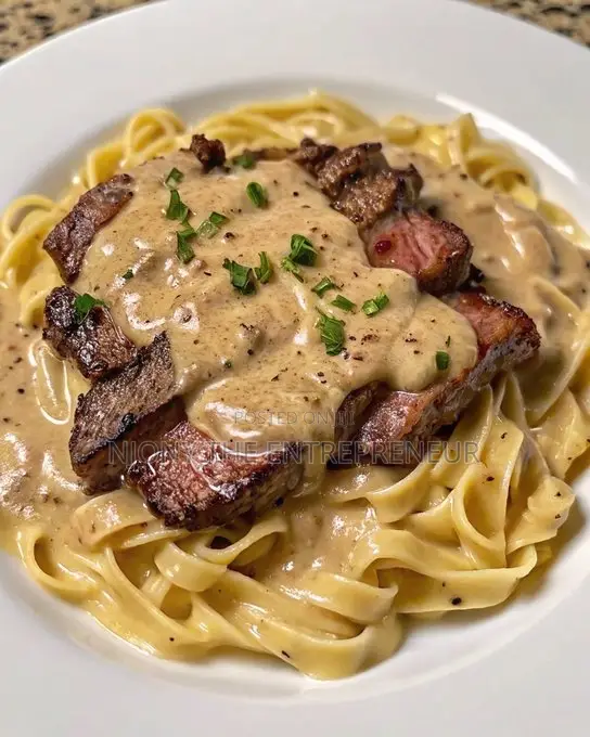 Pasta and Steak